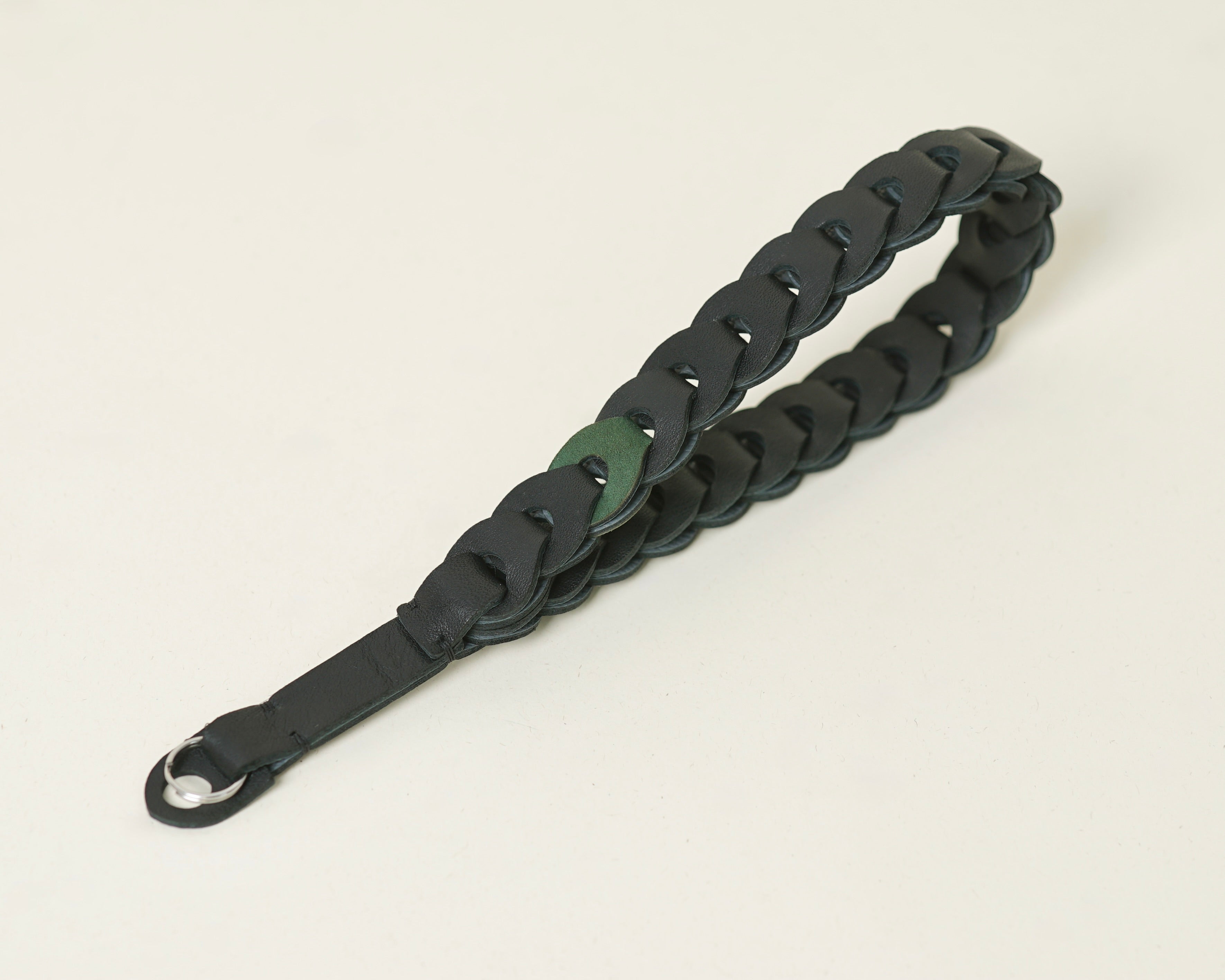 Hand Strap Black mix Green