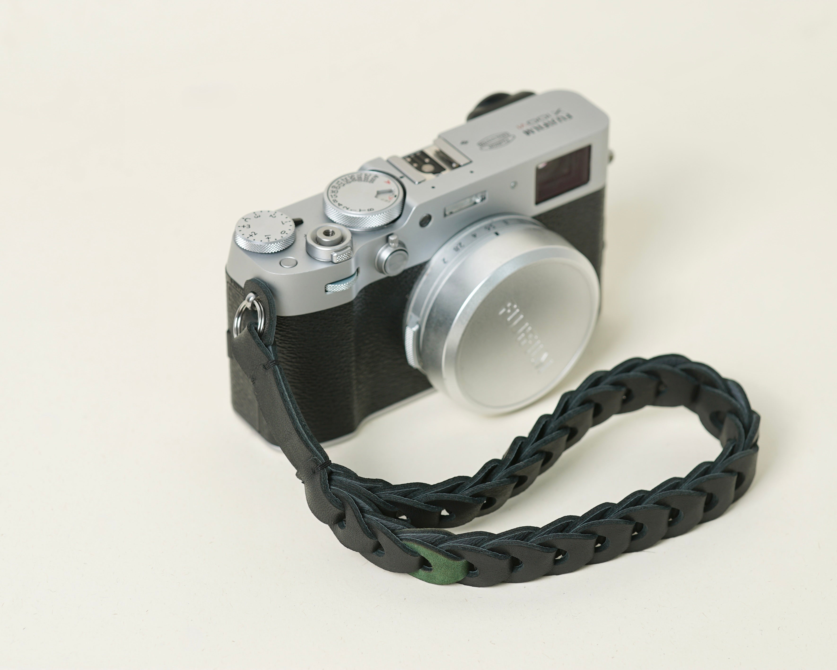 Hand Strap Black mix Green