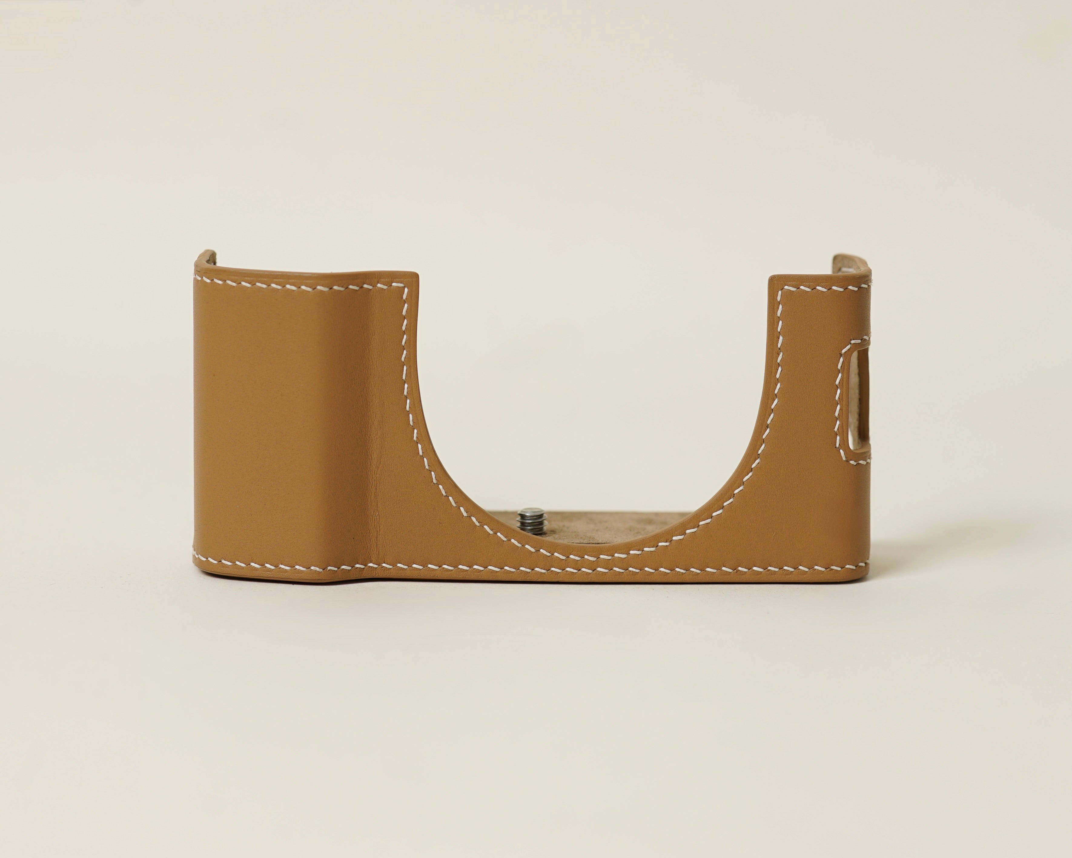 Brown Half Case compatible with Fuijfilm X100Vi