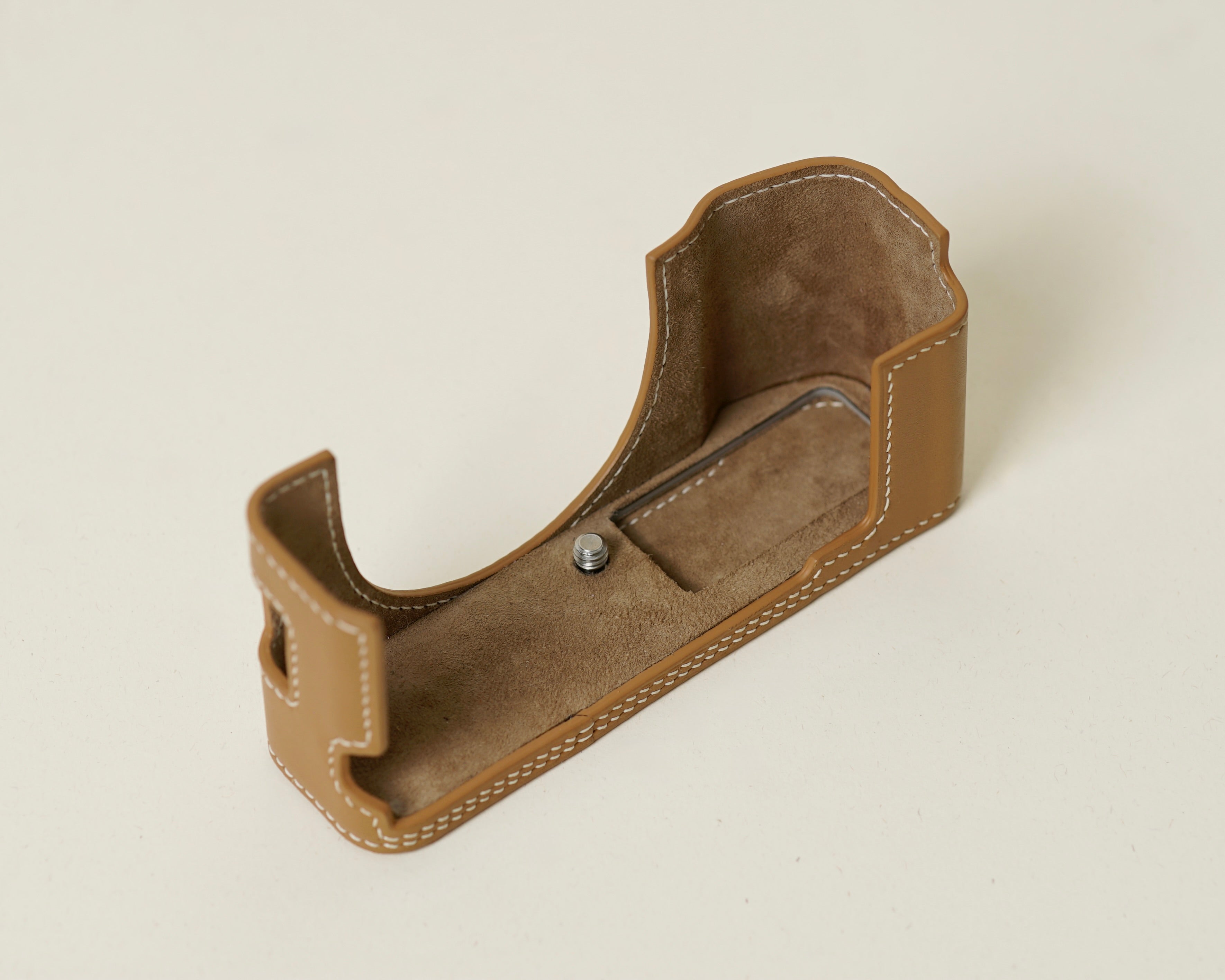 Brown Half Case compatible with Fuijfilm X100Vi