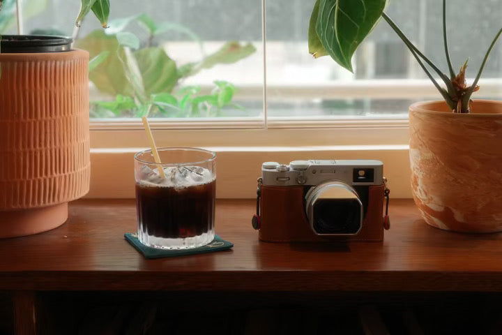 Brown Swift Leather for Leica Q2