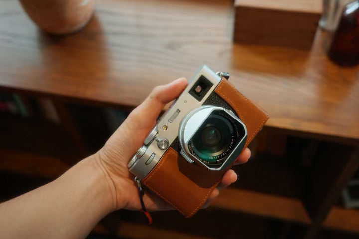 Brown Swift Leather for Leica Q2